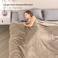 Electric Blanket Full Size Flannel Machine Washable H246