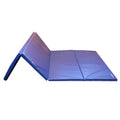 Blue 4x8 Ft x 1-3/8 Inch Folding Gym Mat X513632
