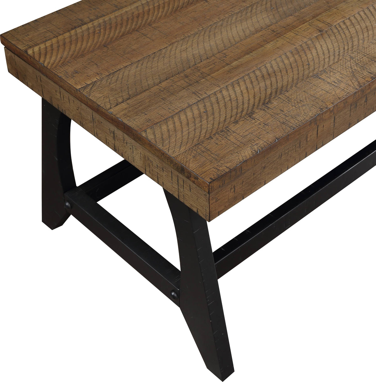 Caramel and Ebony Lift-Top Coffee Table O2848