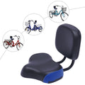 Backrest Saddle Bike Seat with Soft Backrest H11865