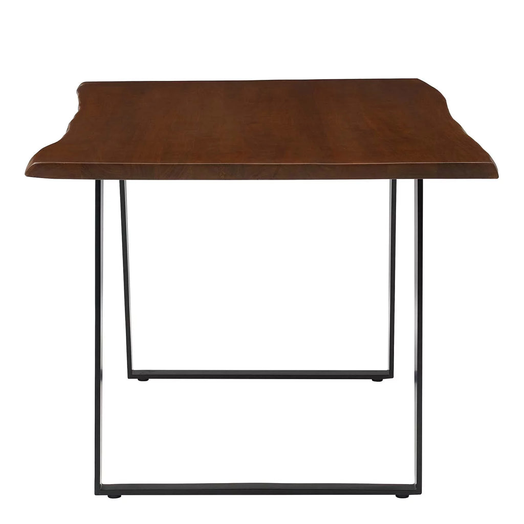 60" Live Edge Acacia Wood Dining Table R3328