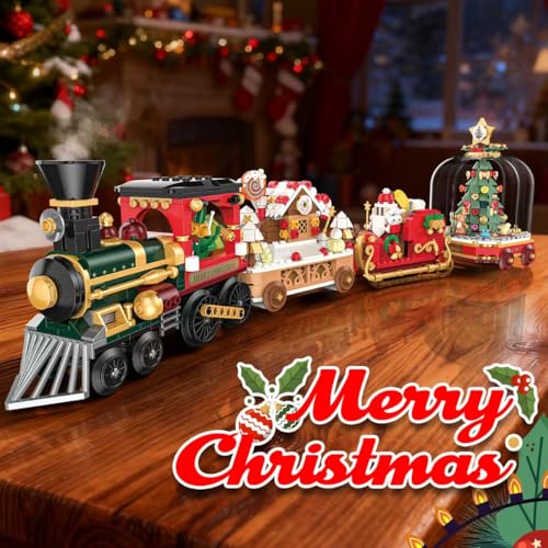 Christmas Train Building Blocks Set 1041 PCS V41829