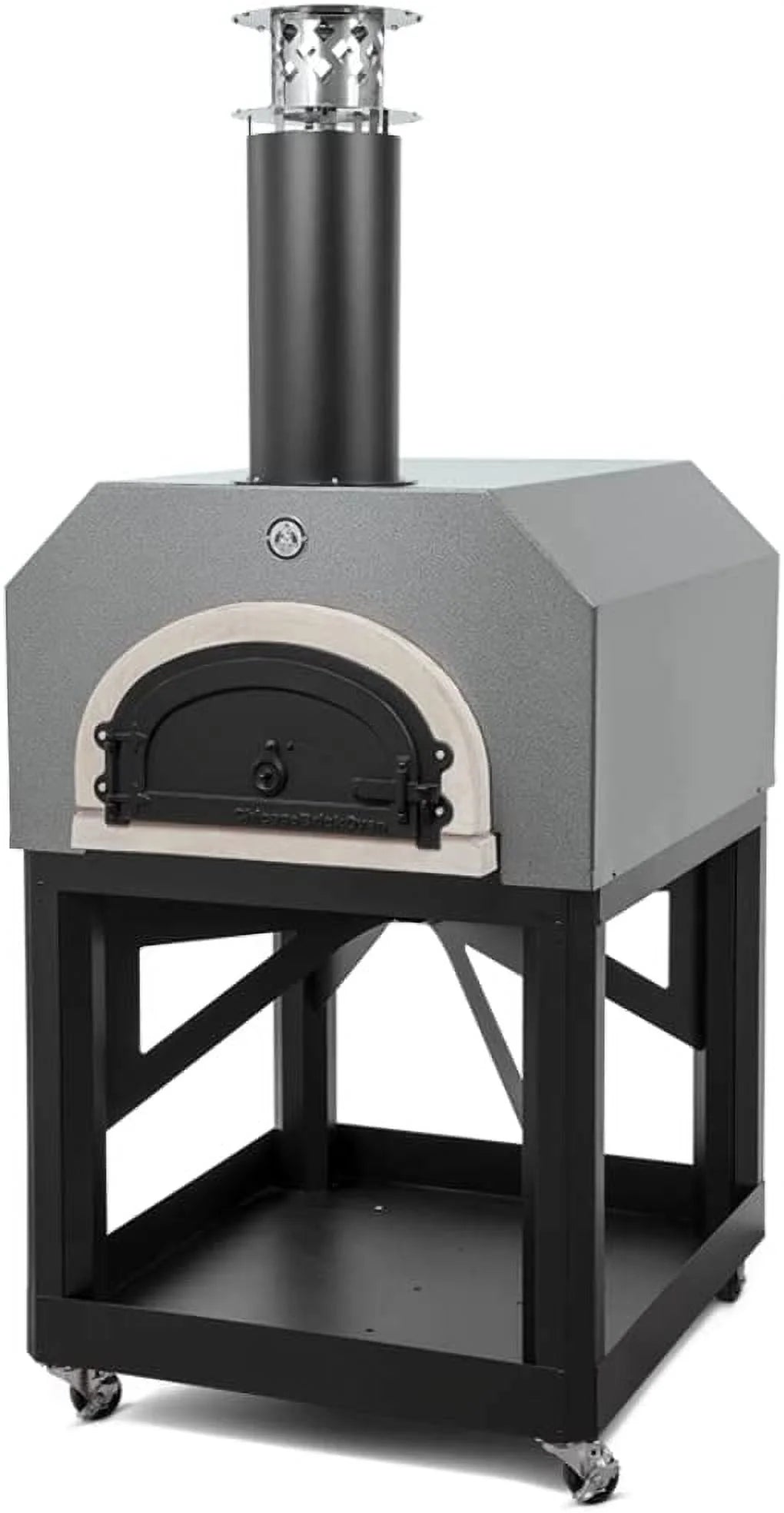 Wood-Burning Mobile Outdoor Pizza Oven I35660