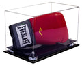 Acrylic Boxing Glove Display Case with Black Base A4363