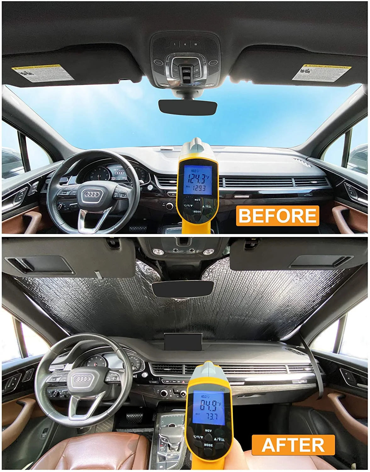 Front Windshield Sunshade for Toyota 4Runner SUV U51739