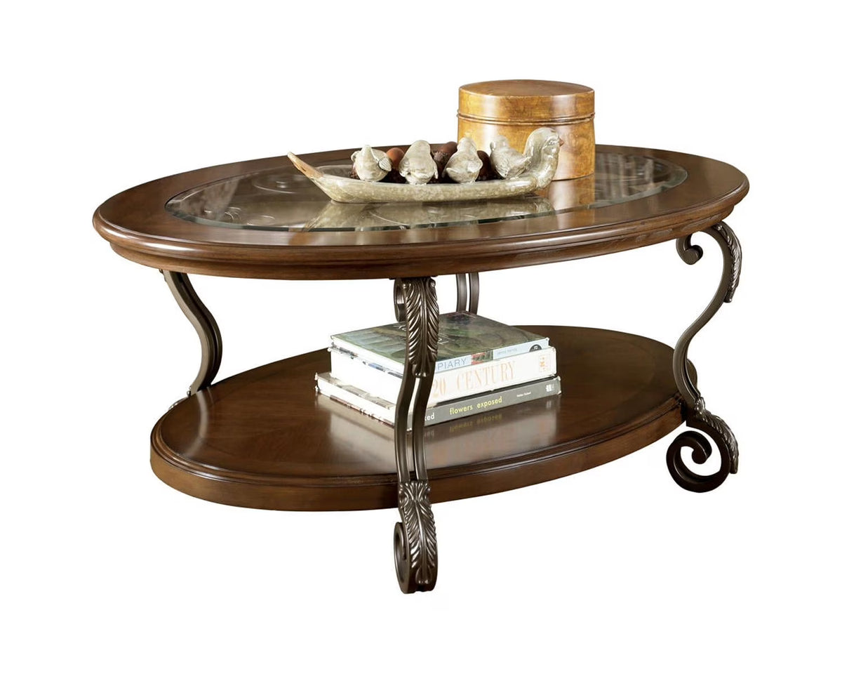 Medium Brown Coffee Table C555