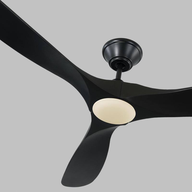 Brushed Steel LED Ceiling Fan P601
