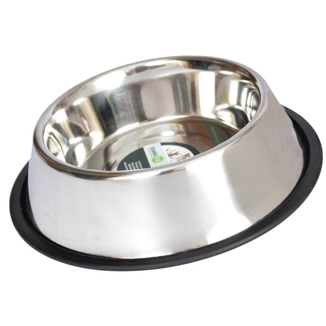 2 Pack Stainless Steel Non-Skid Pet Bowl A97752