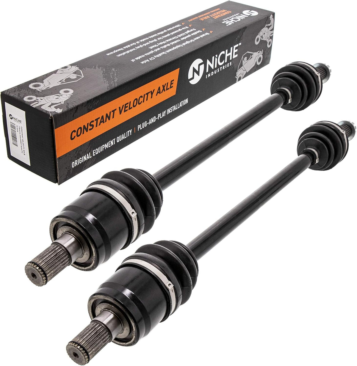 Rear Left Right CV Axle Drive Shaft 2 Pack L118849