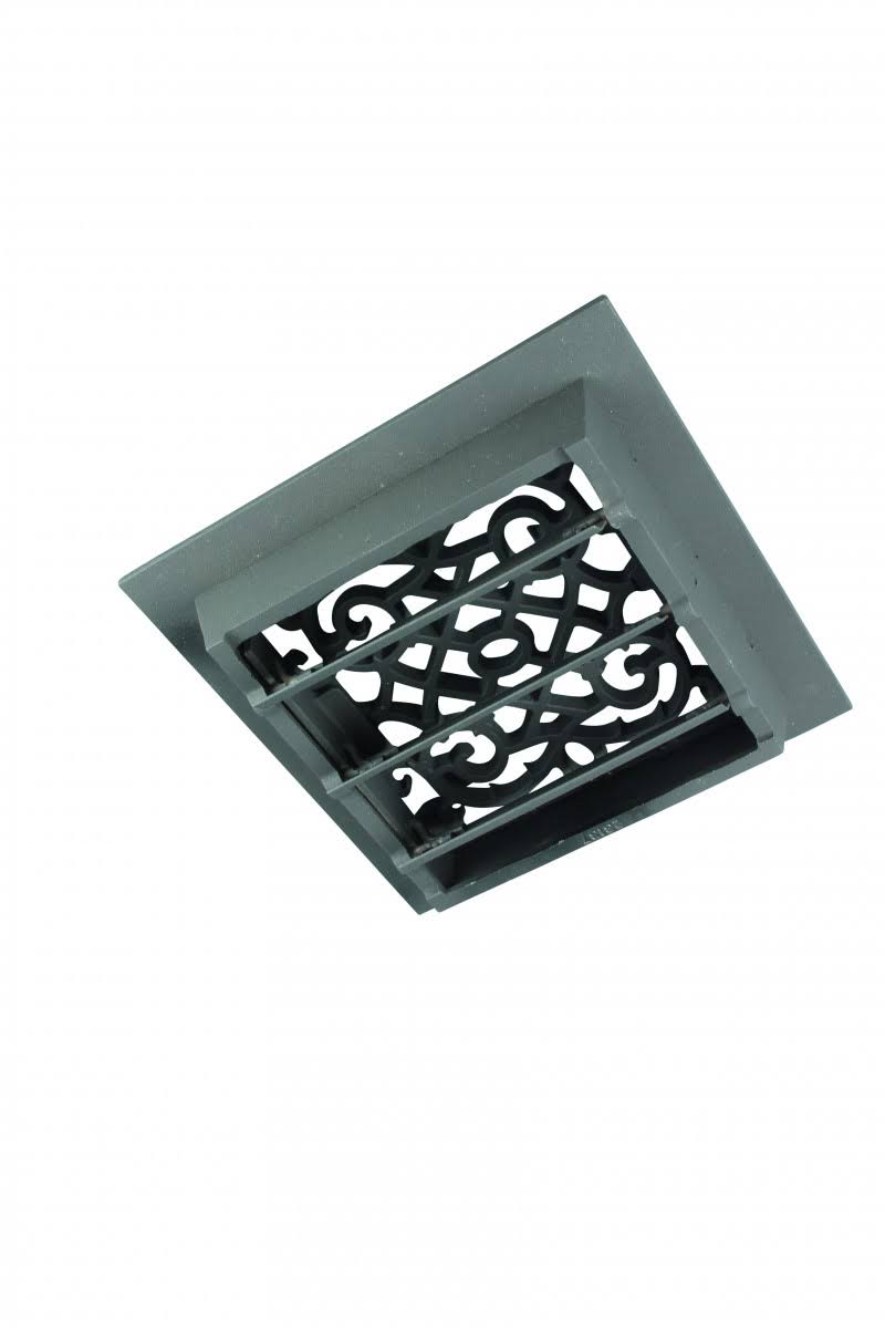 Cast 8x22 Floor Heat Register Vent F657