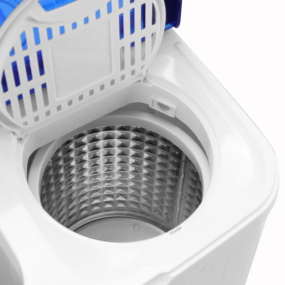 Portable Twin Tub 16.6lbs Washer & Dryer, White S10296