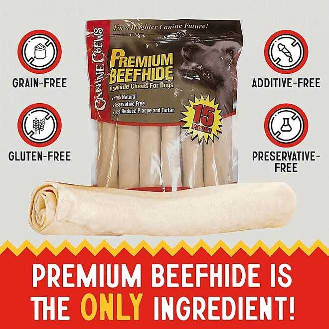 All-Natural Beef Hide Chews A879171