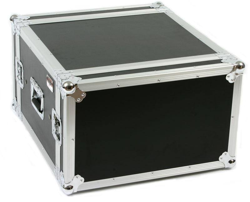 6 Space ATA Shock Mount Amp Rack Case Q640785