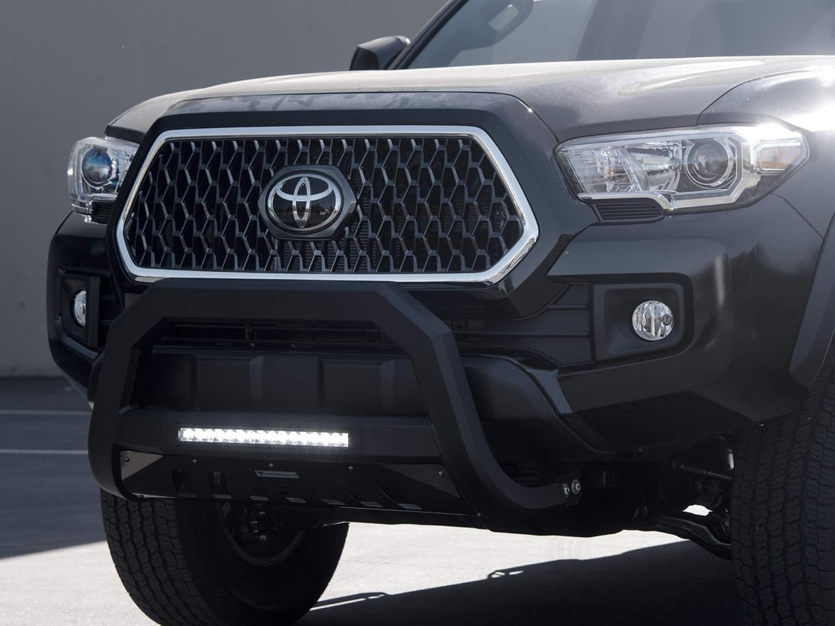 Matte Black Bull Bar with LED D2985