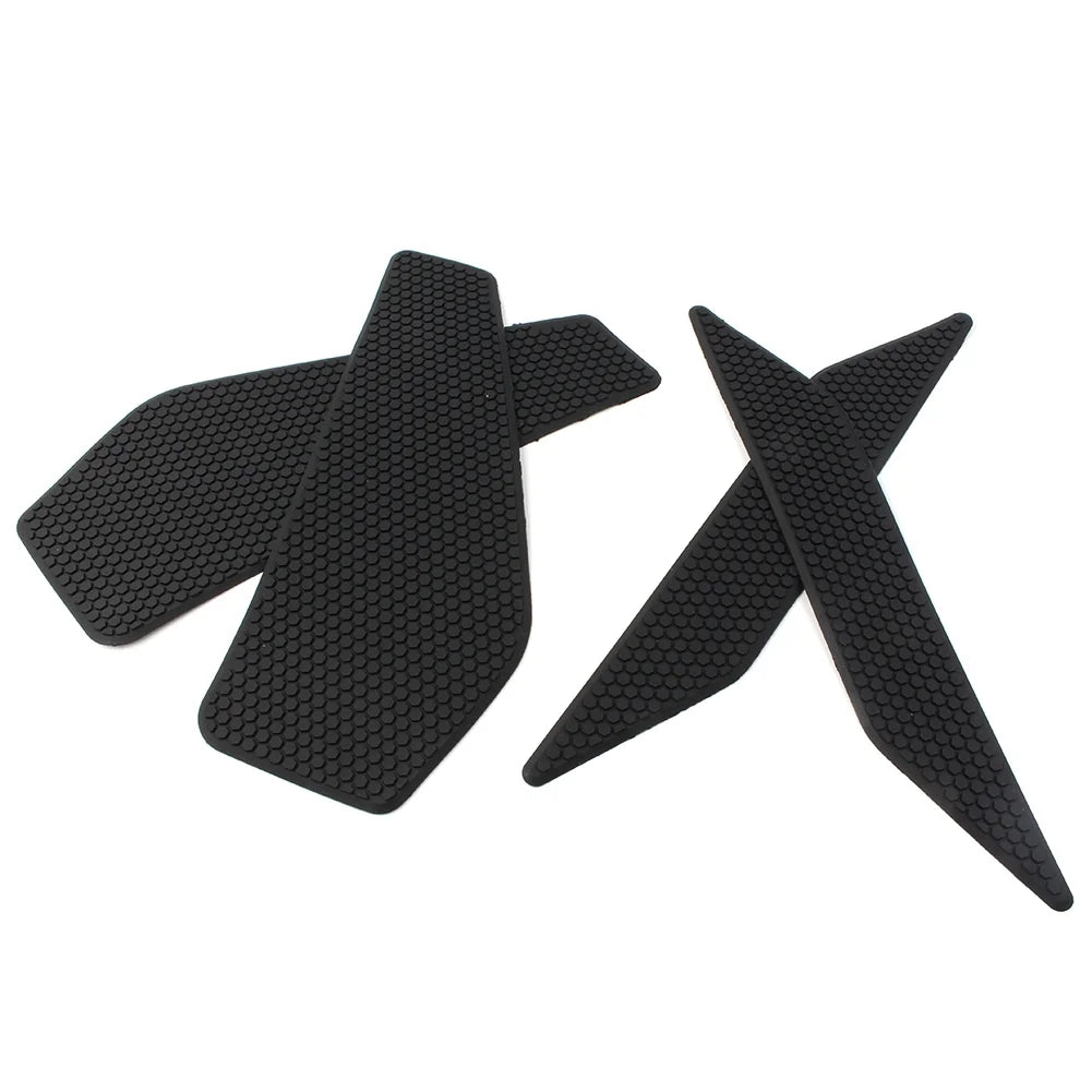 4x Motorbike Side Tank Traction Grips Pads S766