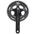 Black 175 x 36/46 10-Speed Double Road Bicycle Crank Set Z627