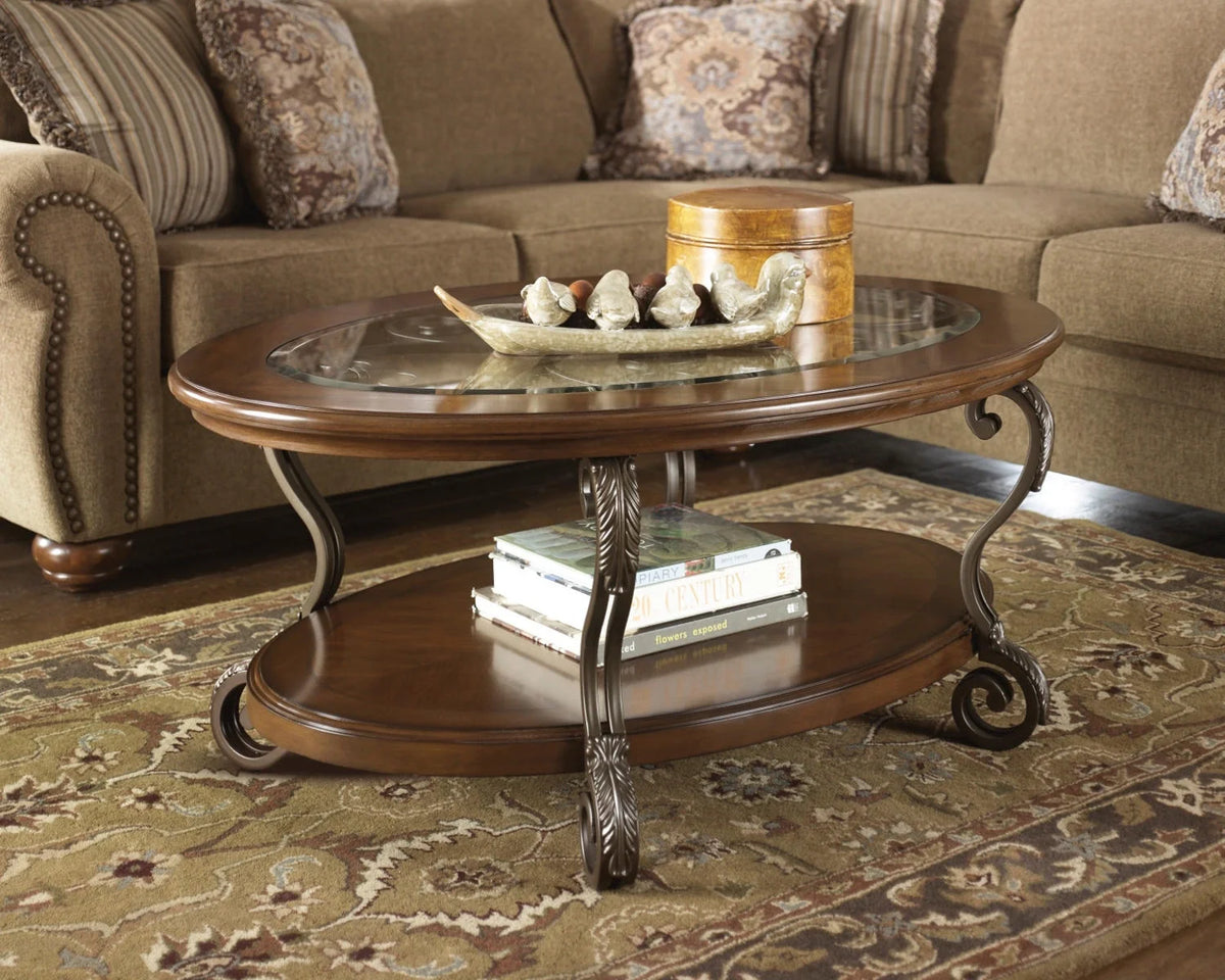 Medium Brown Coffee Table C555