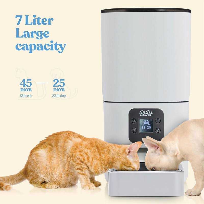 Automatic Cat Feeder 6-L with LCD Screen L9844