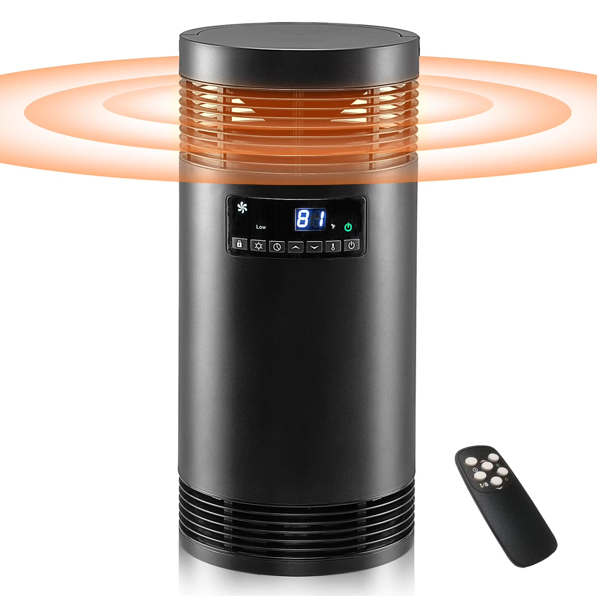 1500W PTC Ceramic Space Heater with Thermostat S894542