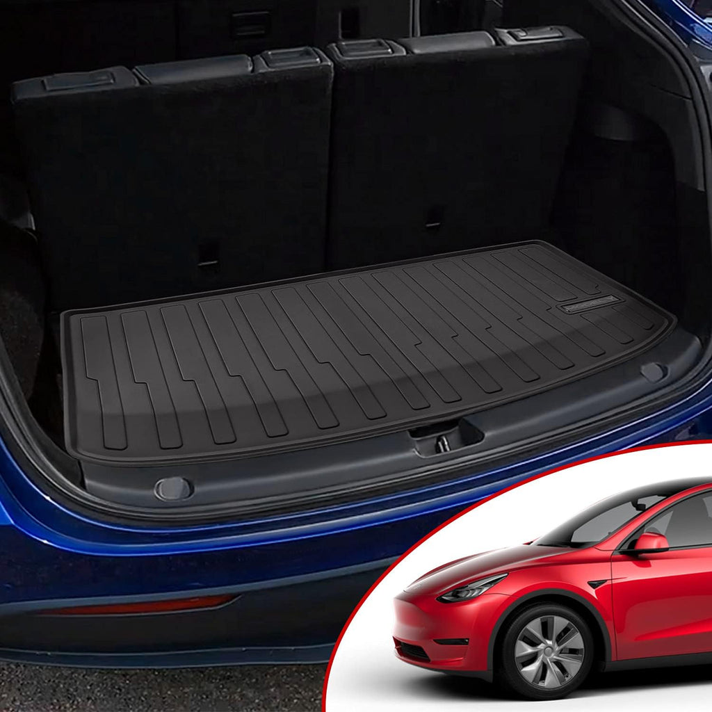Tesla Model Y Frunk Mat Cargo Liner Floor Mat All Weather 5 Seat Accessories X3797