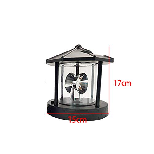 Solar Powered Lighthouse Lamp Outdoor Lights V370191