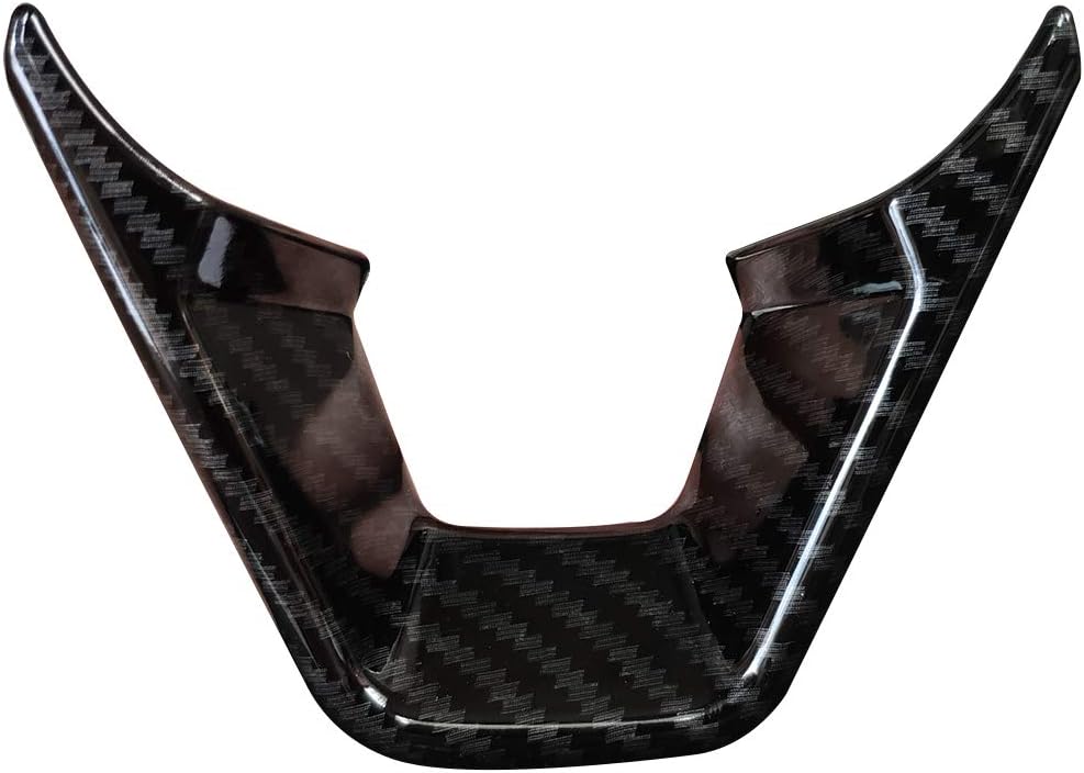 3PCS Carbon Fiber Steering Wheel Cover J70560