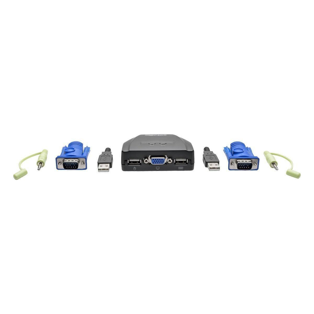2-Port USB/HD Cable KVM Switch G290