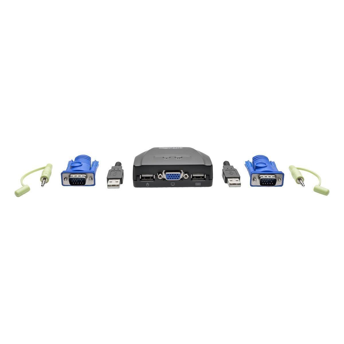 2-Port USB/HD Cable KVM Switch G290