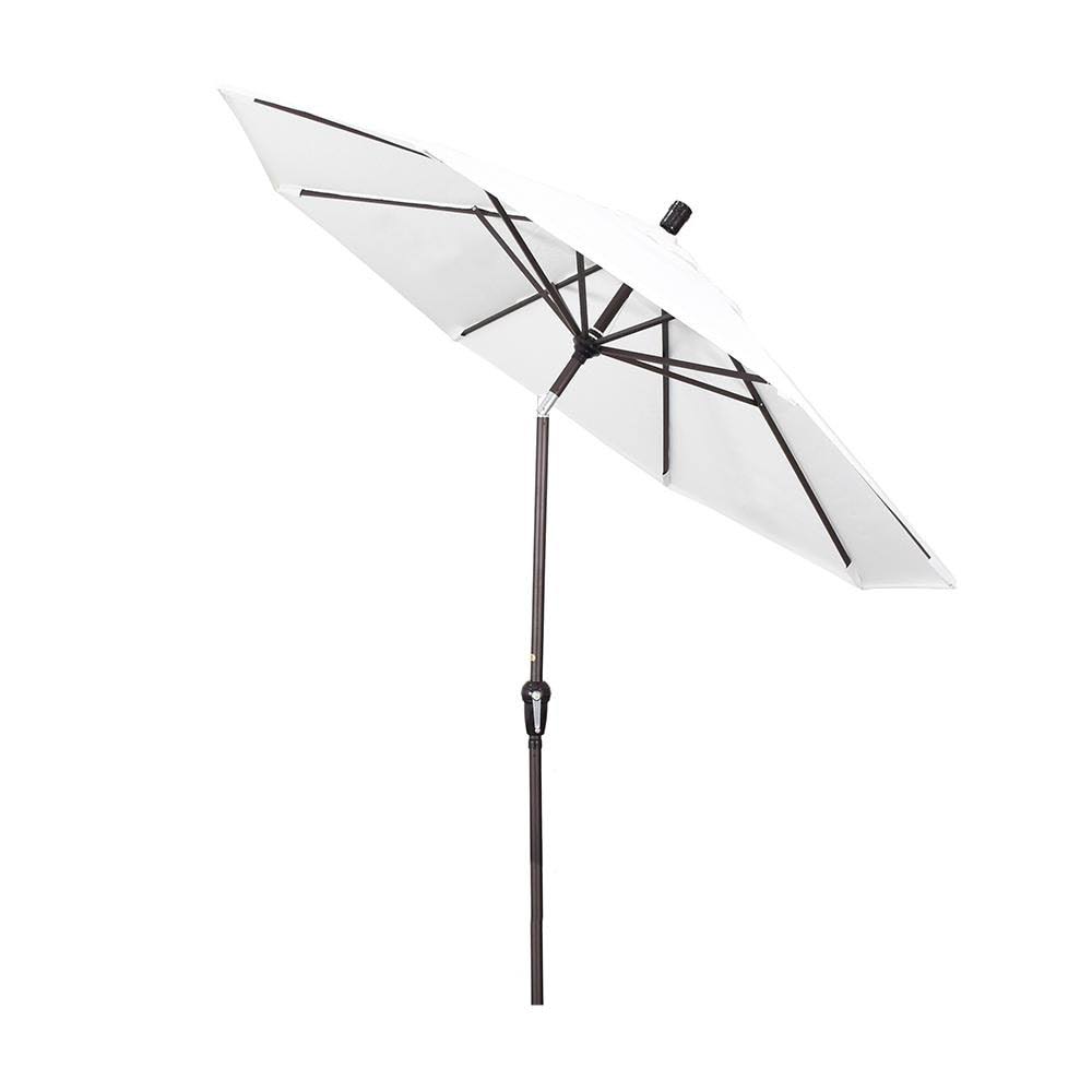 Bronze 9' Aluminum Auto Tilt Market Umbrella X148394