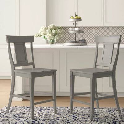 Solid Wood Counter Bar Stool Z92824