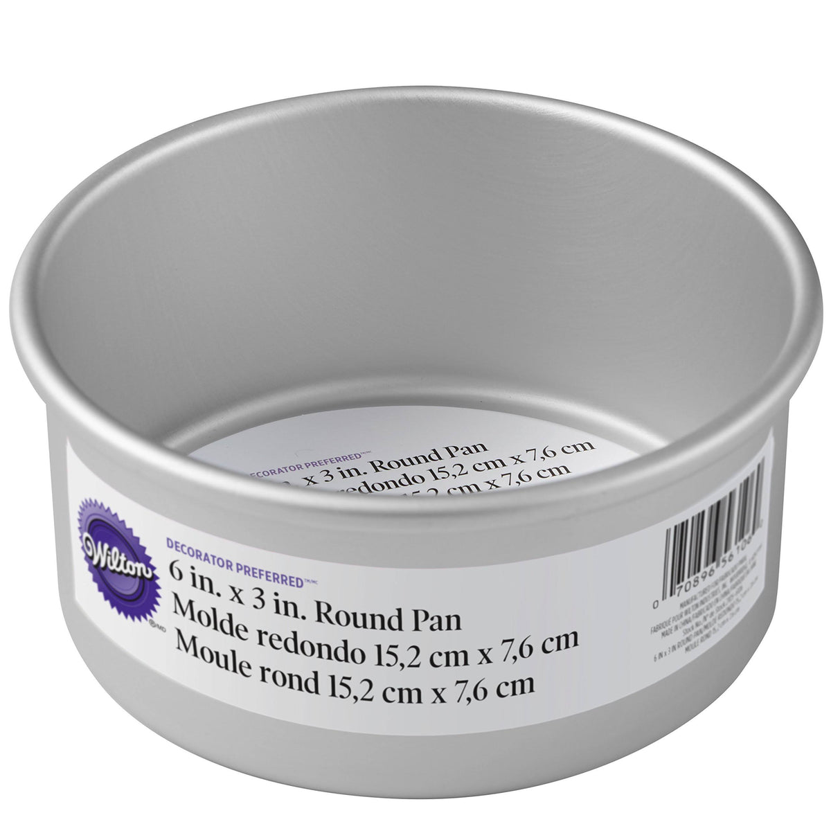 Round Cake Tin, Aluminium, 15cm G5028