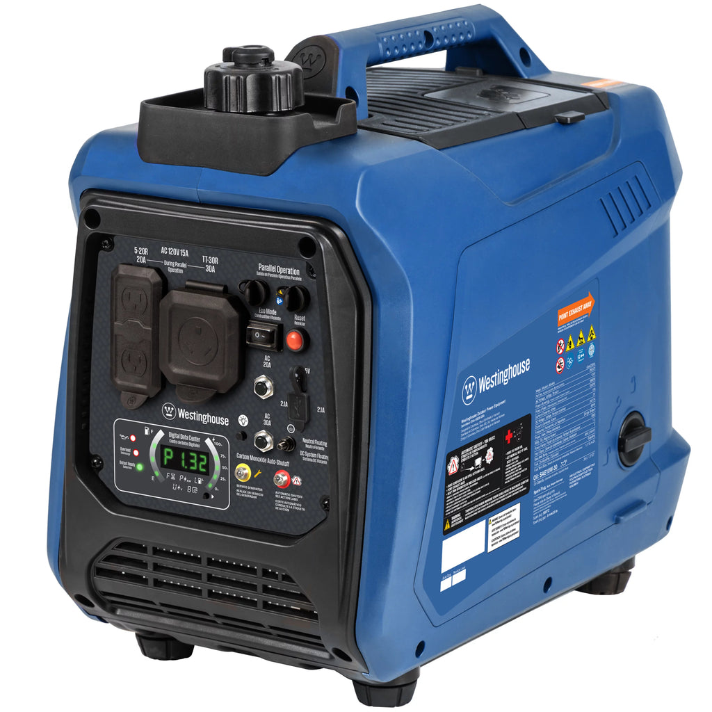 Gas Powered Portable Inverter Generator with CO Sensor A321