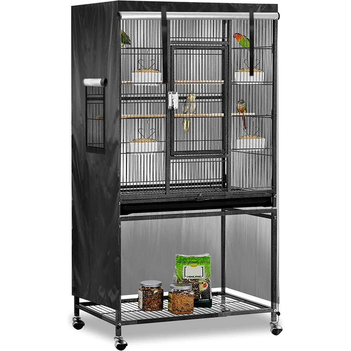 Blackout Bird Cage Cover F924