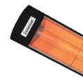 1500 Watt Electric Infrared Heater Black O1064