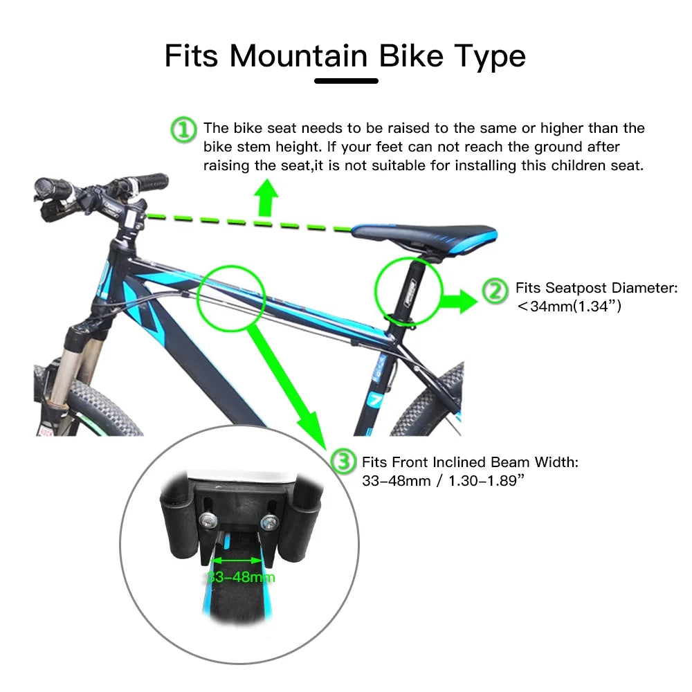 Mountain Bike Child Seat A2363